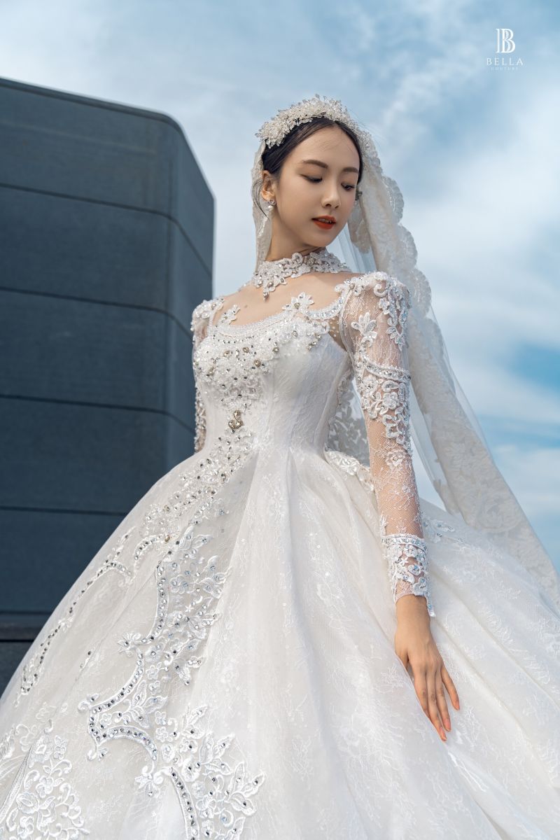 Váy cưới thiết kế Bella Elegant