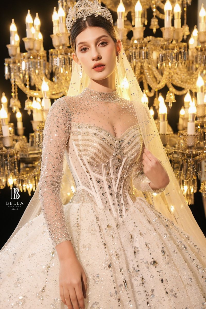 Váy cưới thiết kế Bella Elegant