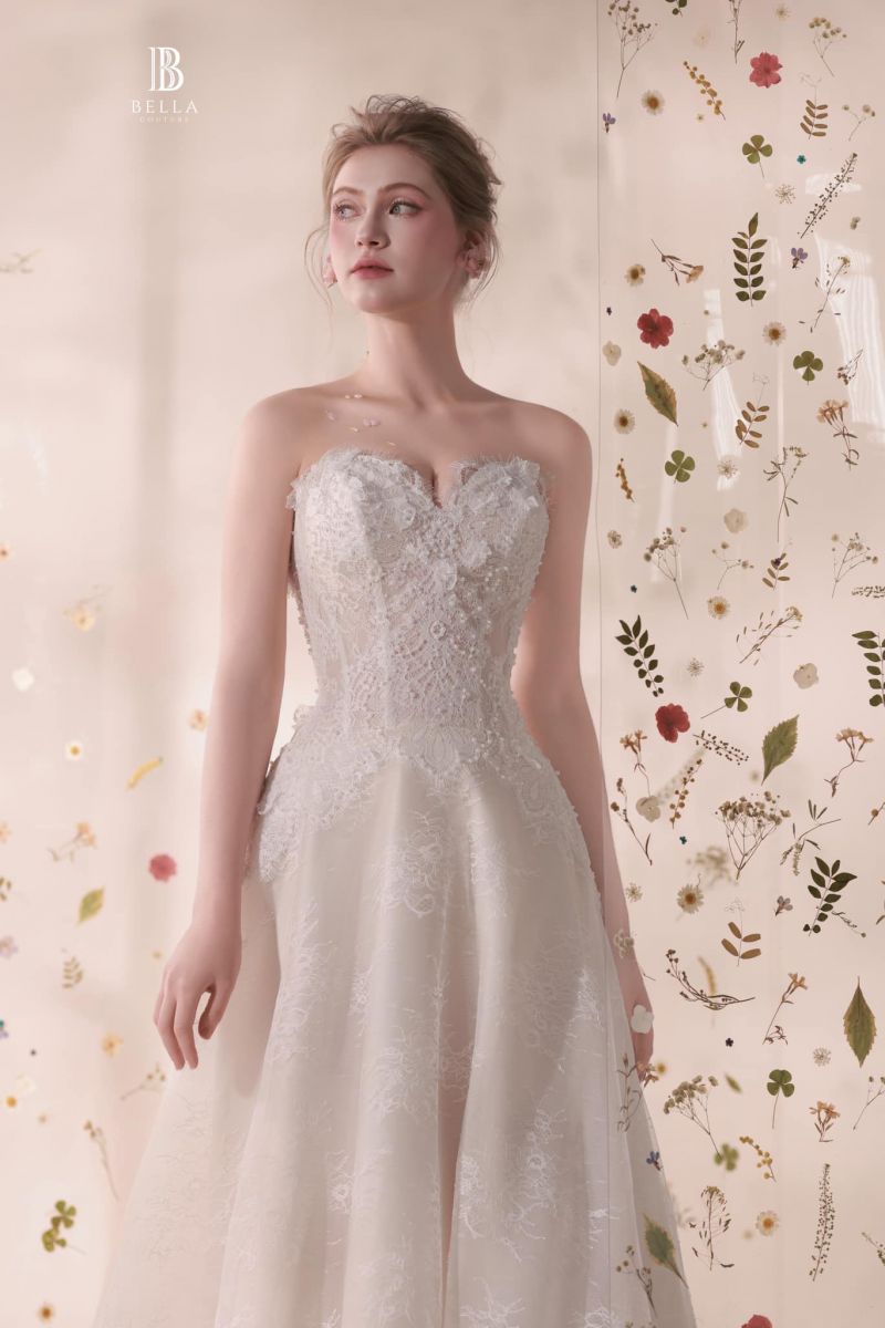 váy cưới nhẹ đẹp