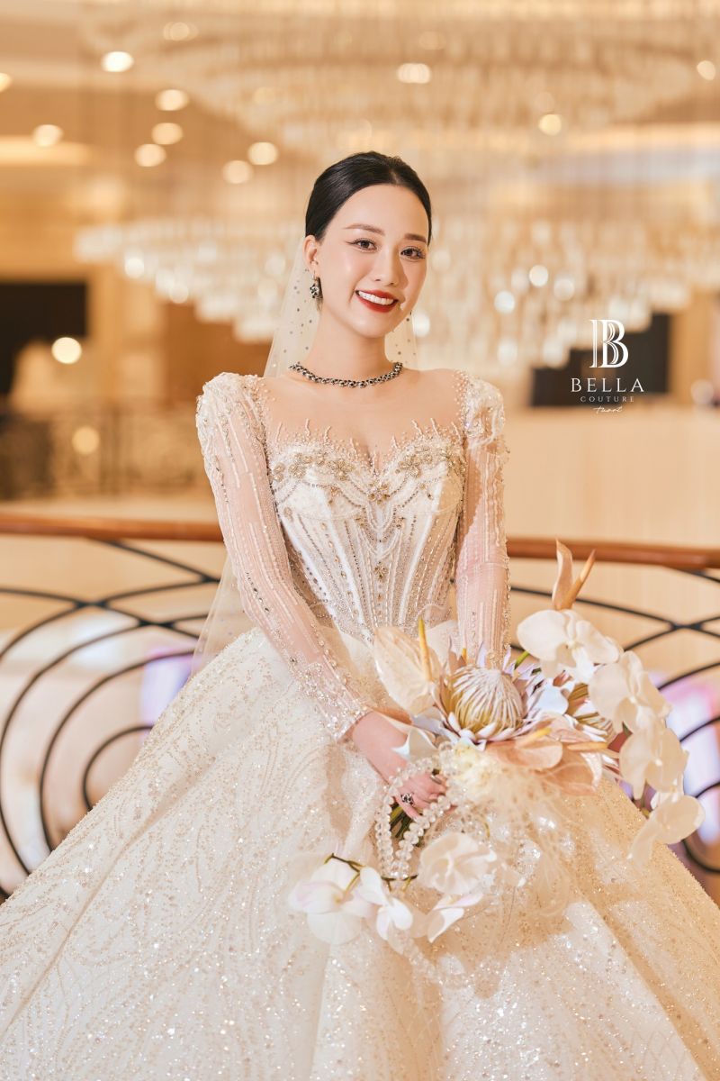váy cưới công chúa đẹp
