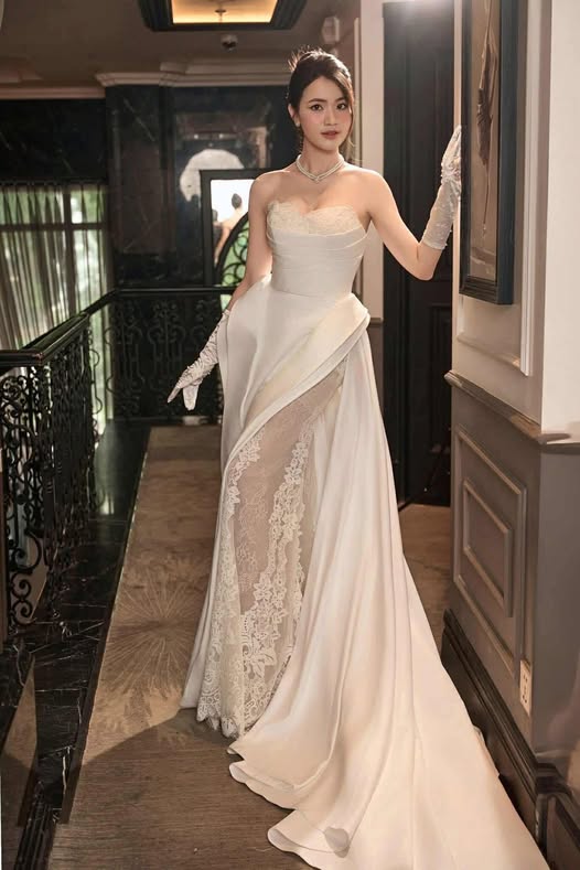 váy cưới đuôi cá đẹp