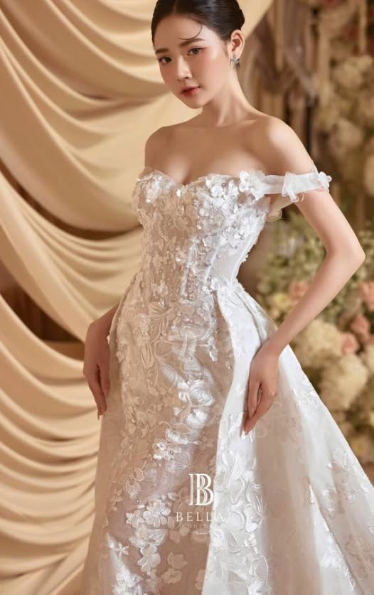 váy cưới đuổi cá đẹp